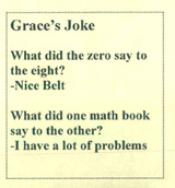 kaseman4 daughter's joke in newsletter